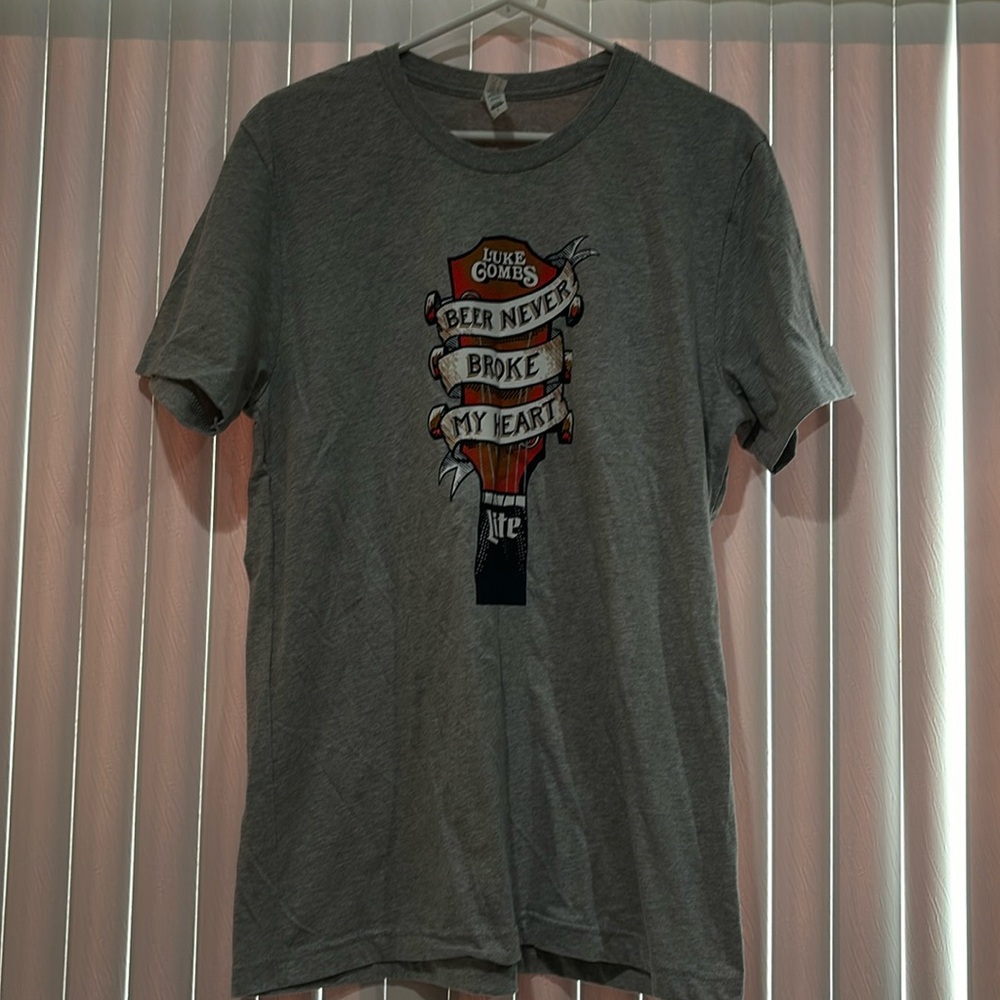 NWOT Luke Combs Miller Lite Promotional Tee